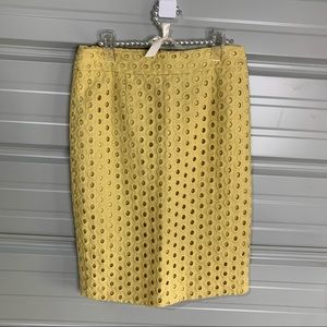 🍭Marc Jacob Yellow Pencil Skirt sz6
